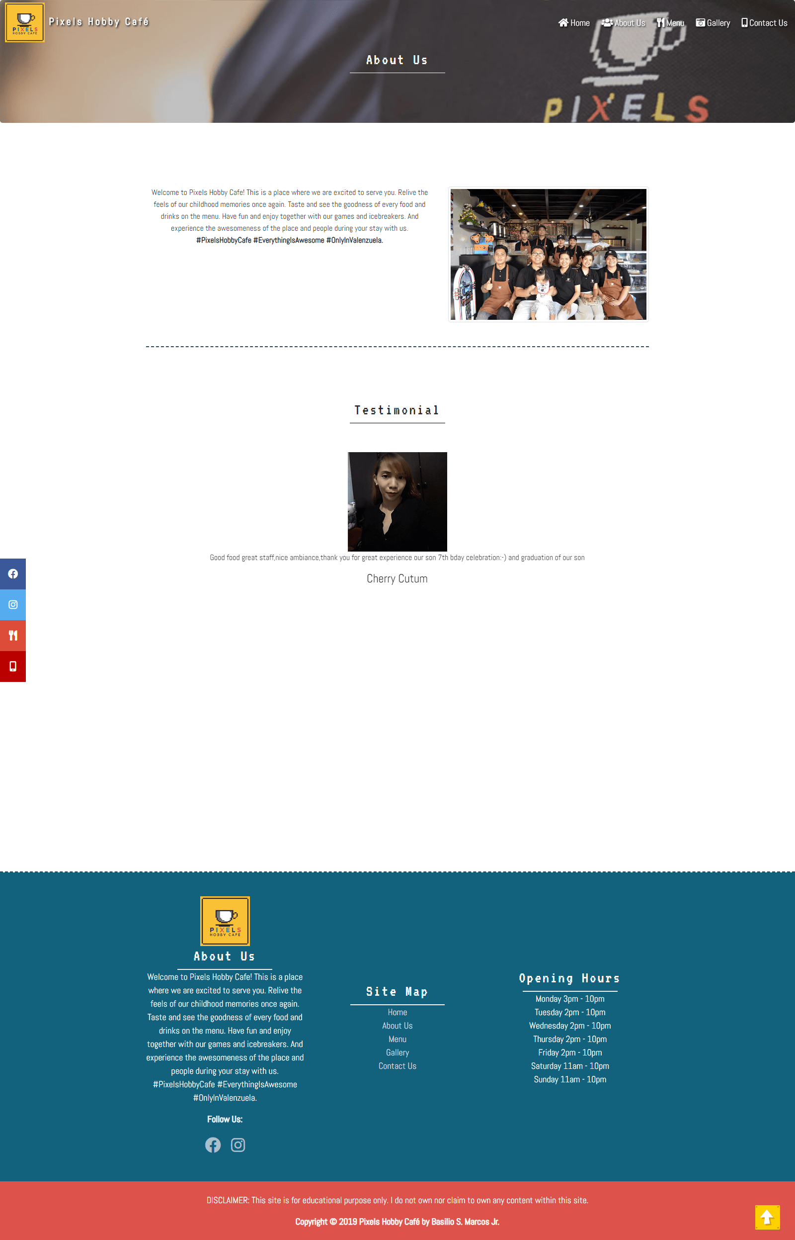 screencapture peterpanjb gitlab io pixels hobby cafe about html 2020 09 02 17 13 24